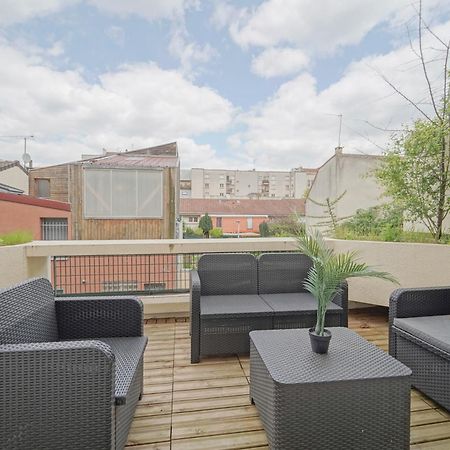 Apartmán Complete 1Br With Balcony Only 5 Min. On Foot To Metro By Doorman Saint-Ouen  Exteriér fotografie