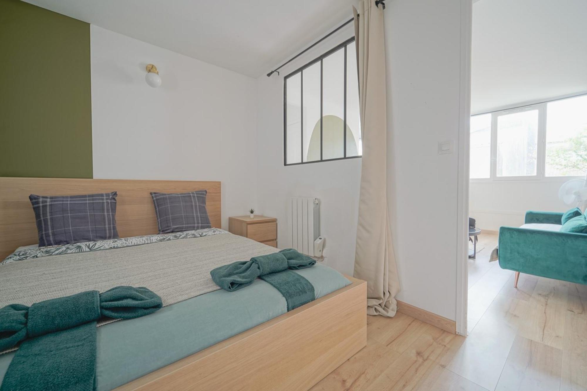 Apartmán Complete 1Br With Balcony Only 5 Min. On Foot To Metro By Doorman Saint-Ouen  Exteriér fotografie
