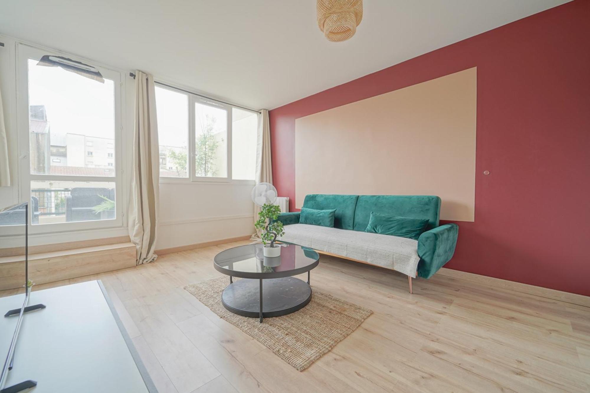 Apartmán Complete 1Br With Balcony Only 5 Min. On Foot To Metro By Doorman Saint-Ouen  Exteriér fotografie